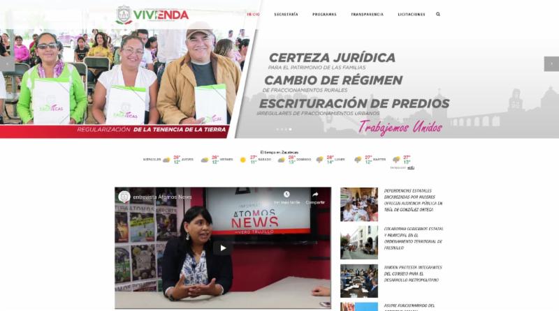 EN INTERNET SERVICIOS DEL PROGRAMA ESTATAL DE VIVIENDA