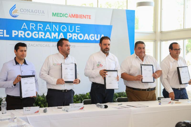 ARRANCA PROGRAMA PROAGUA PARA REALIZAR 51 ACCIONES EN BENEFICIO DE 24 MUNICIPIOS