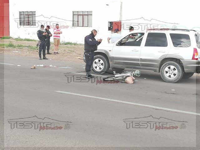 ATROPELLAN A PERSONA DE LA TERCERA EDAD