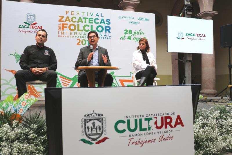 CHINA, POLONIA Y RUMANIA, ENTRE LOS INVITADOS AL FESTIVAL ZACATECAS DEL FOLCLOR INTERNACIONAL 2019