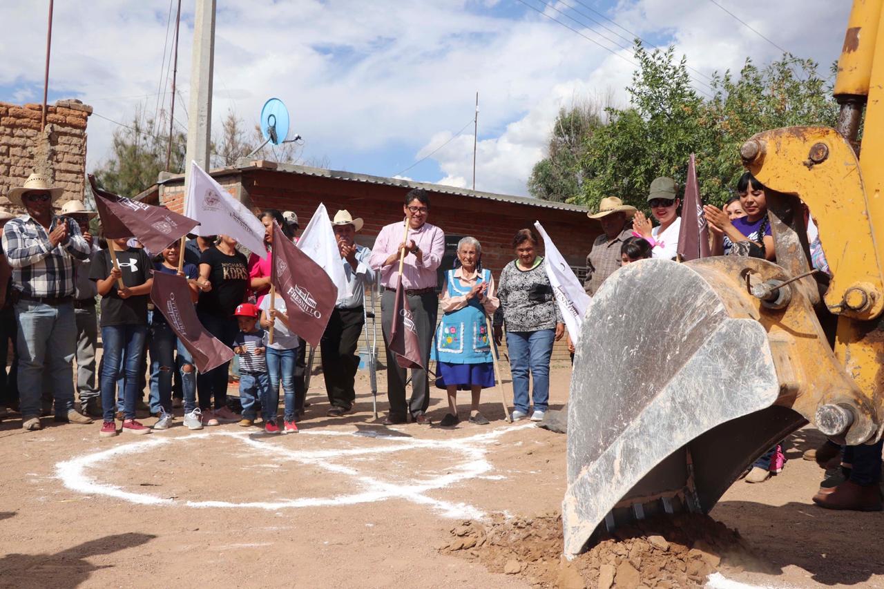 CONSTRUIRÁN REDES DE DRENAJE SANITARIO EN COMUNIDADES DE FRESNILLO