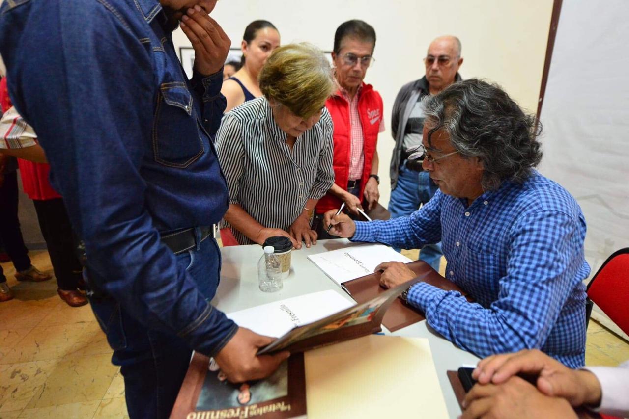 PRESENTA PEDRO VALTIERRA EL LIBRO TITULADO, LOS RETRATOS DE FRESNILLO
