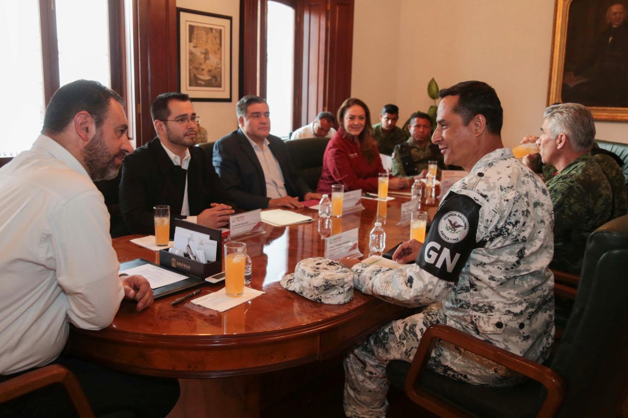 SE INTEGRA GUARDIA NACIONAL A GRUPO DE COORDINACIÓN LOCAL DE ZACATECAS