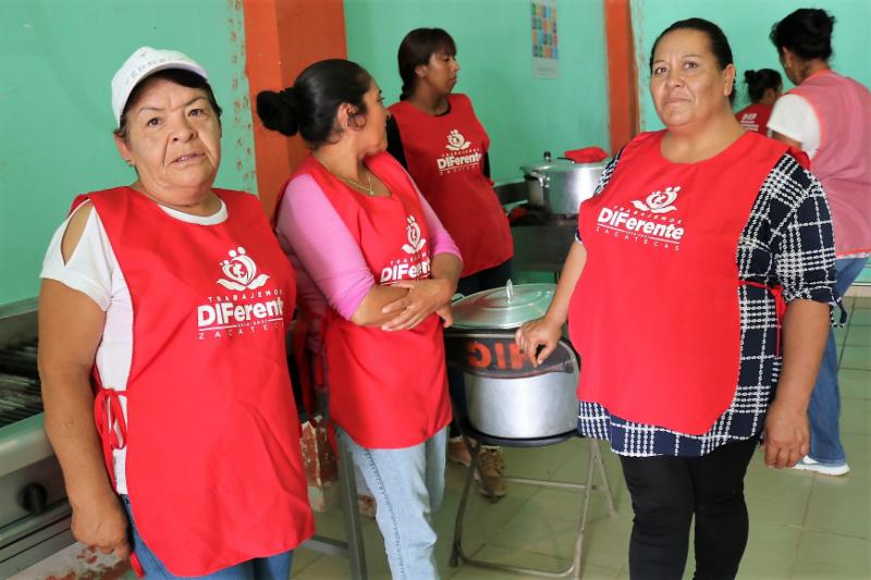 Abre Gobierno del Estado comedor para jornaleros agrícolas en Fresnillo