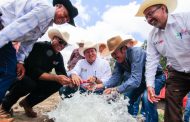 ENTREGA GOBIERNO DEL ESTADO BORDO, LÍNEA DE CONDUCCIÓN Y APOYO A PRODUCTORES DE LORETO POR 5 MDP