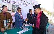 Participa Saúl Monreal Ávila en clausura de ciclo del CECyTE San José de Lourdes