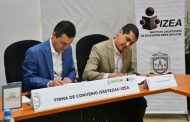 Firman convenio IZEA e Issstezac para abatir rezago educativo entre base trabajadora