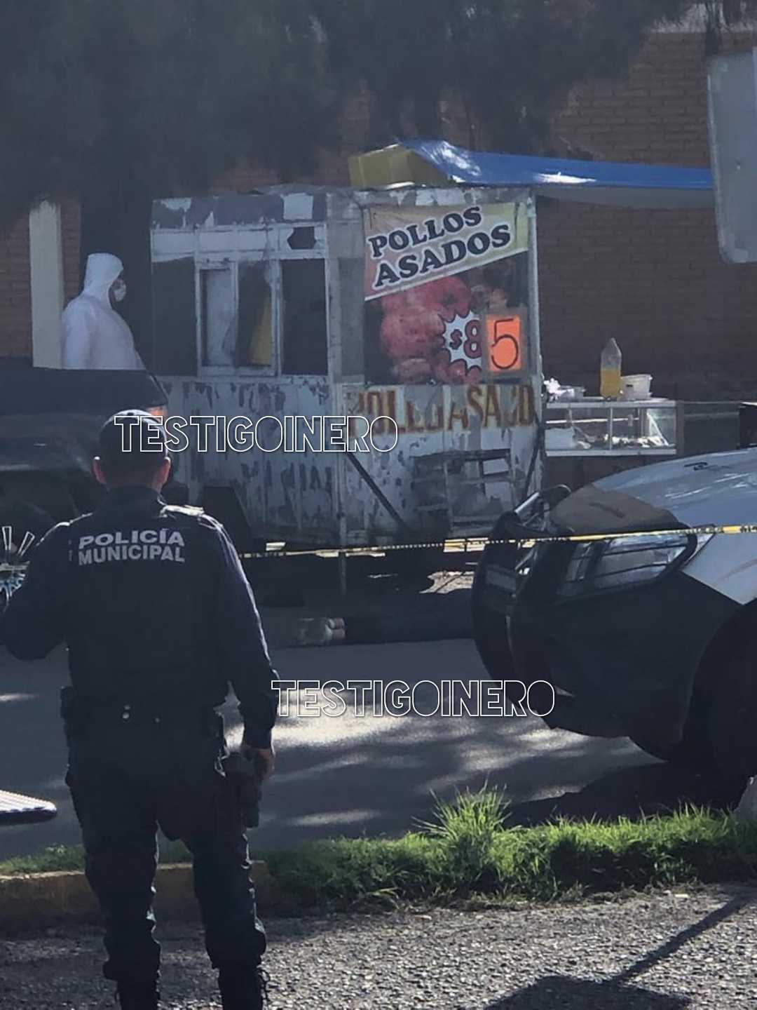 EJECUTAN A PAREJA EN PUESTO DE POLLO ASADO.