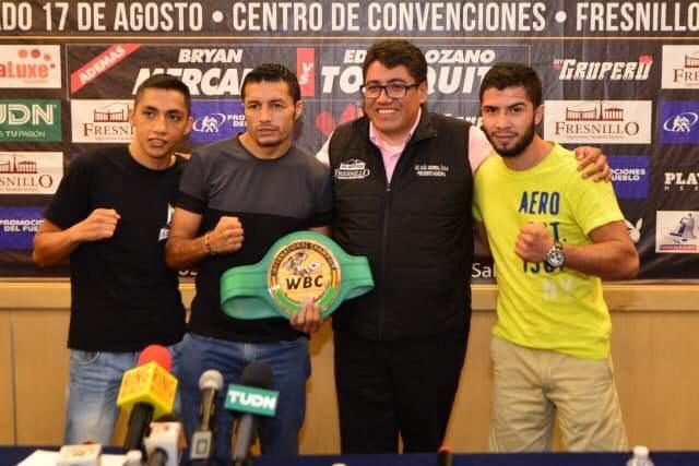 INVITAN SAÚL MONREAL Y JHONNY GONZÁLEZ AL GRAN CAMPEONATO INTERNACIONAL DE BOX QUE SE REALIZARÁ EN FRESNILLO