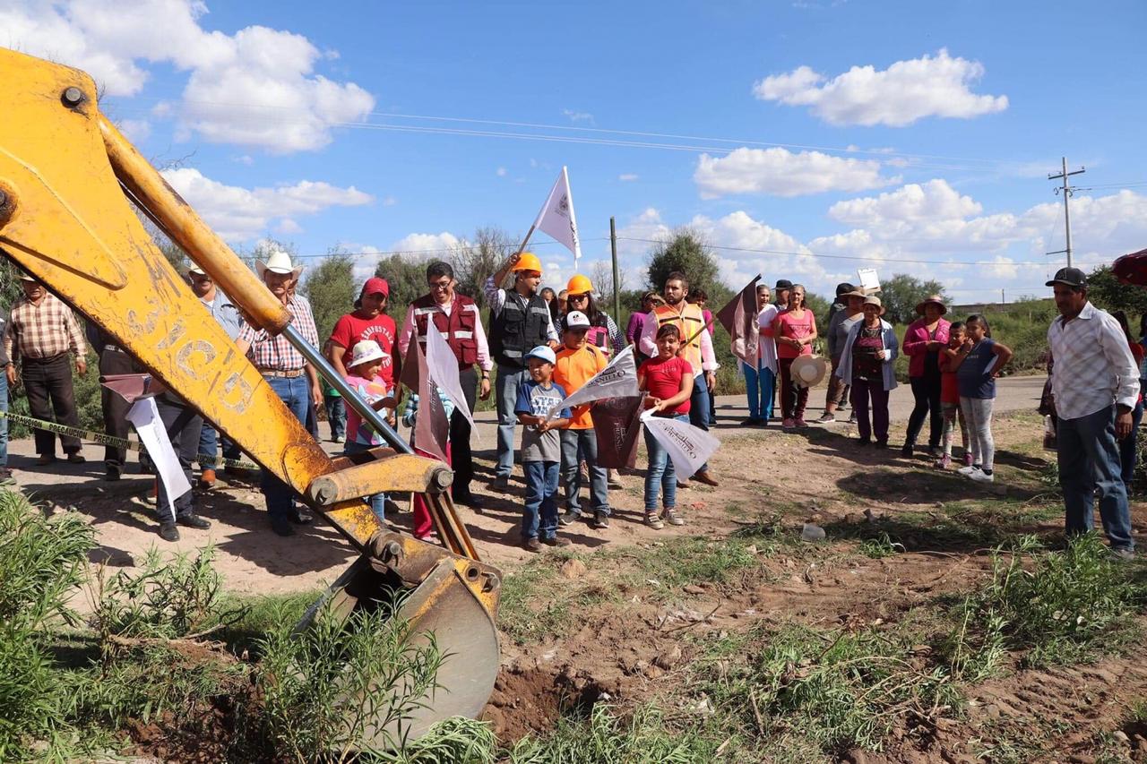 BENEFICIAN A HABITANTES DE MESA DEL TECOLOTILLO Y MONTEMARIANA CON OBRAS EN LAS QUE INVERTIRÁN MÁS DE 1.7 MDP