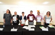 ACUDE SAÚL MONREAL A LA FIRMA DE CONVENIO DE COLABORACIÓN CON LA COMISIÓN ESTATAL PARA LA DEFENSA DEL CONTRIBUYENTE