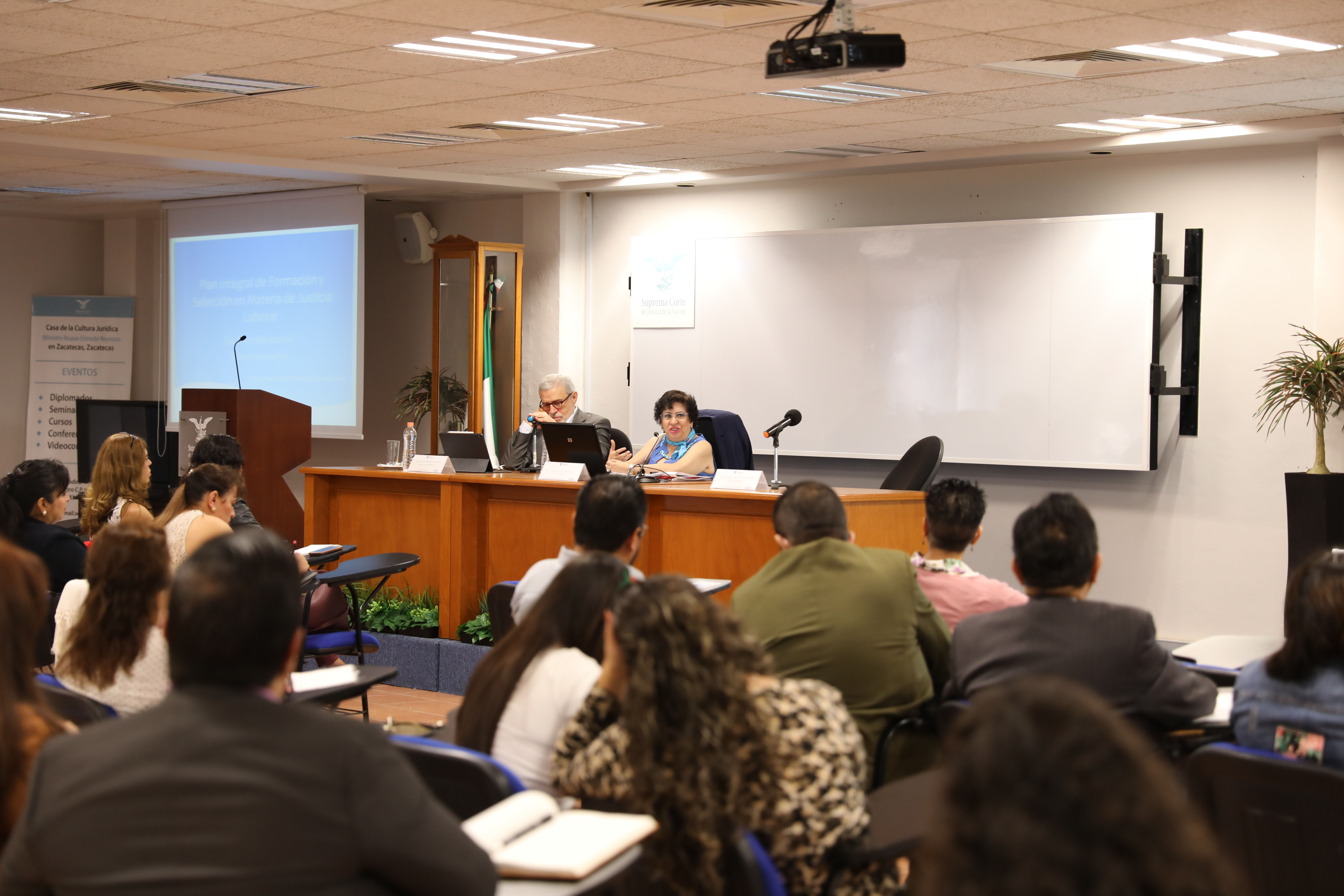 PERSONAL DEL PODER JUDICIAL SE CAPACITA EN LAS “JORNADAS DE SENSIBILIZACIÓN SOBRE LA REFORMA EN MATERIA DE JUSTICIA LABORAL”