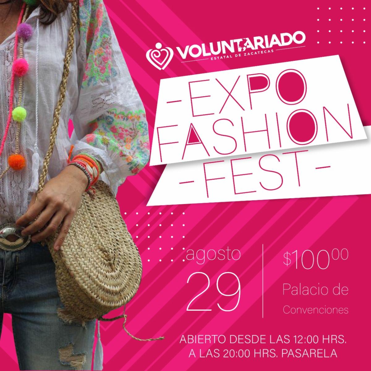 ORGANIZA VOLUNTARIADO EXPO FASHION FEST EN EL PALACIO DE CONVENCIONES