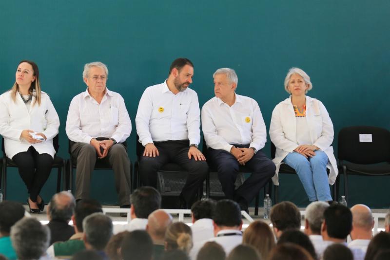 Acuerdan Tello y López Obrador poner en marcha Hospital de la Mujer de Fresnillo