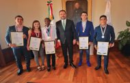 RECONOCE GOBERNADOR TELLO A MEDALLISTAS ZACATECANOS QUE PARTICIPARON EN JUEGOS PANAMERICANOS DE PERÚ