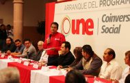 PRESENTA GOBIERNO ESTATAL CONVOCATORIA PARA PROGRAMA UNE COINVERSIÓN SOCIAL