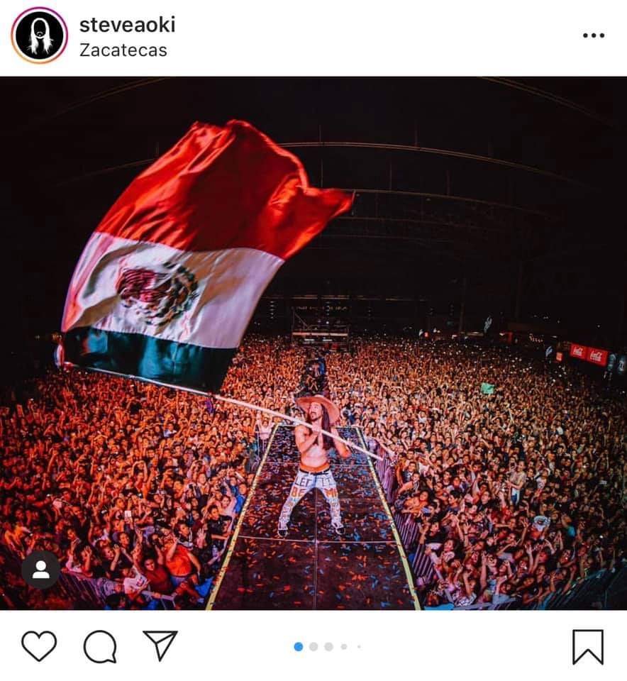 STEVE AOKI hace vibrar el Multiforo de la Feria Nacional de Zacatecas 2019