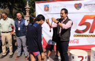 UN ÉXITO, CARRERA 10K “CORRIENDO POR NUESTROS NIÑOS” EN LA JOYA DE LA CORONA: ULISES MEJÍA HARO