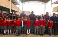 INAUGURA SAÚL MONREAL DOMO MULTIUSOS EN ESCUELA LÁZARO CÁRDENAS DEL RÍO