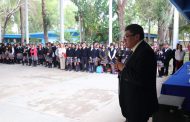 INAUGURA SAÚL MONREAL DOMO EN EL BACHILLERATO JOSÉ SANTOS VALDÉS DE LA COMUNIDAD EL SALTO