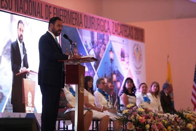 INAUGURA GOBERNADOR III CONGRESO INTERNACIONAL Y XIX NACIONAL DE ENFERMERÍA QUIRÚRGICA