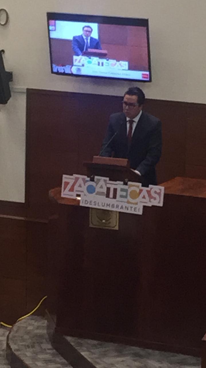 Dip Omar Carrera presenta INICIATIVA DE DECRETO PARA REFORMAR LA LEY DE TURISMO DEL ESTADO DE ZACATECAS  AL TENOR DE LOS SIGUIENTES RESOLUTIVOS: