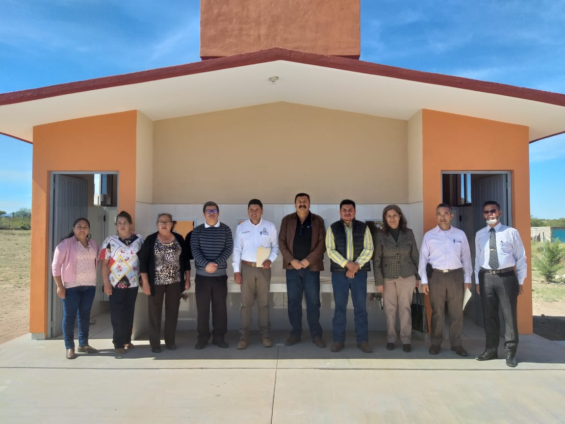 Inauguran un módulo de sanitarios en la primaria de la Comunidad Ramón López Velarde en Fresnillo