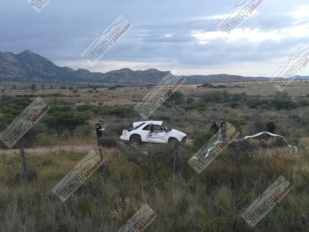 PERSONA SIN VIDA EN ACCIDENTE TIPO VOLCADURA