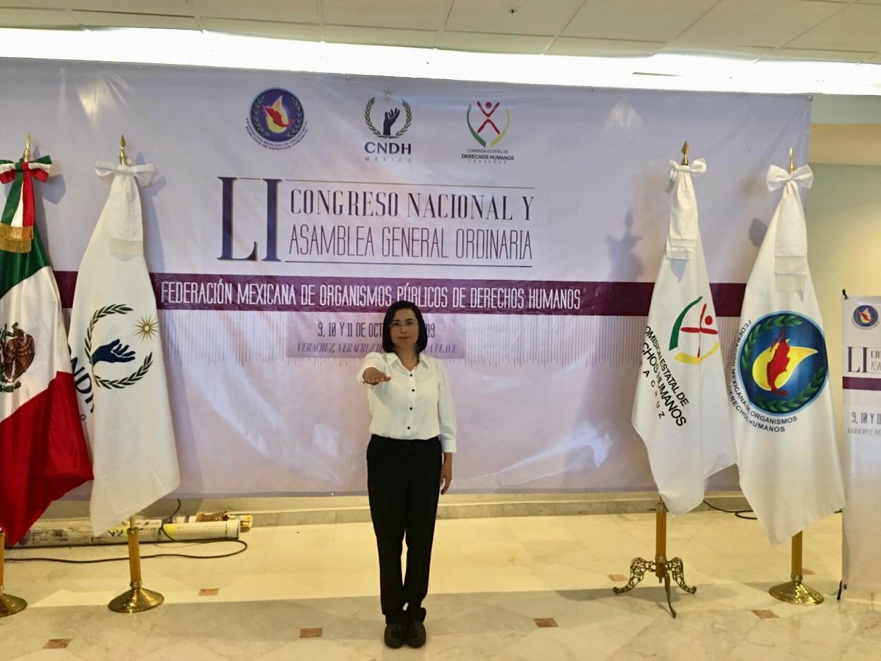 NOMBRAN A MA. DE LA LUZ DOMÍNGUEZ COMO REPRESENTANTE DE LOS OMBUDSPERSON DEL PAÍS ANTE LA OACNUDH