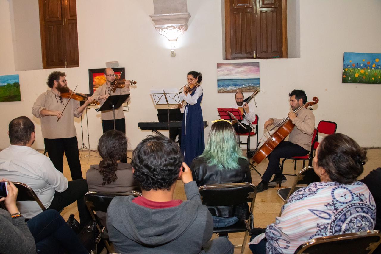 OFRECEN CONCIERTO DE MÚSICA ANTIGUA EN FRESNILLO