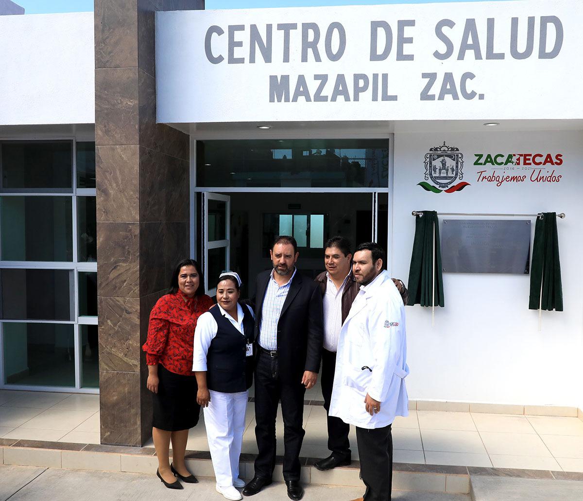 ENTREGA GOBERNADOR TELLO NUEVO CENTRO DE SALUD PARA MAZAPIL