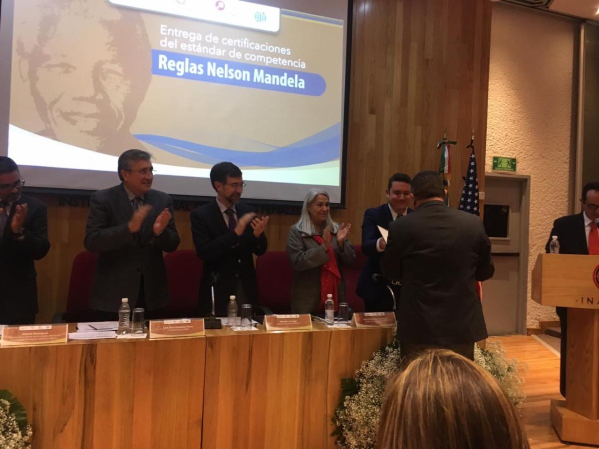 CERTIFICAN EN REGLAS MANDELA A 10 SERVIDORES DEL SISTEMA PENITENCIARIO DE ZACATECAS