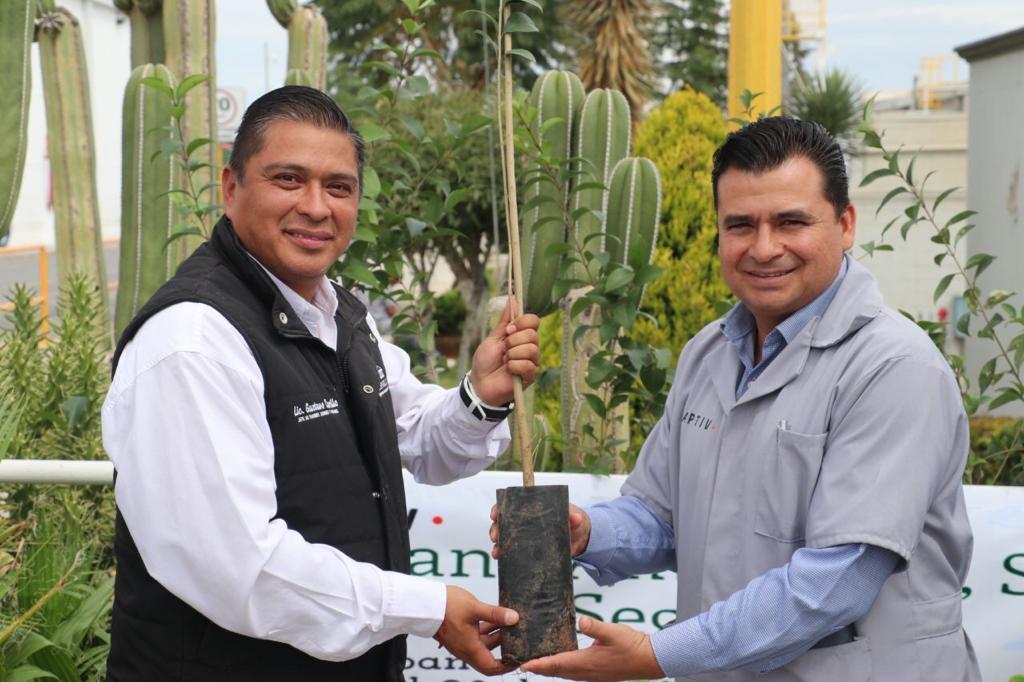 PARQUES Y JARDINES LES DONA 400 ÁRBOLES A APTIV II