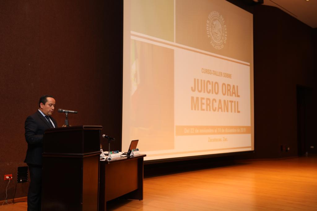 FORTALECE TSJEZ CAPACITACIÓN EN JUICIO ORAL MERCANTIL