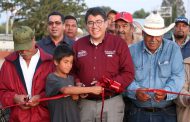 CONSTRUYE EL AYUNTAMIENTO CALLE PRINCIPAL DE REFUGIO DE ABREGO