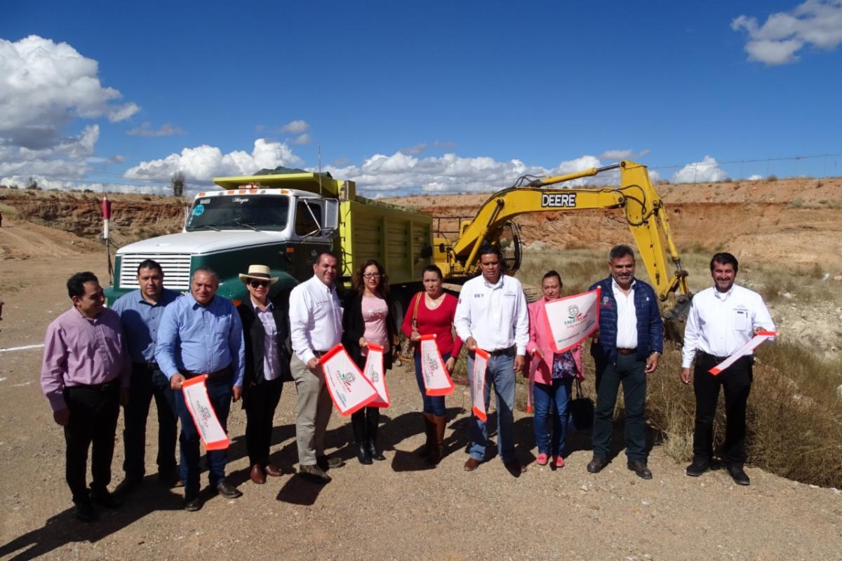 INICIA GOBIERNO DE TELLO LA CONSTRUCCIÓN DEL NUEVO RELLENO SANITARIO EN CALERA