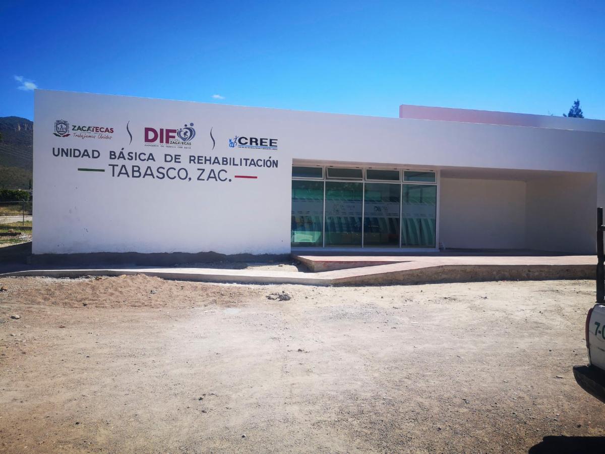 GOBIERNO DE TELLO ENTREGA A TABASCO UNIDAD BÁSICA DE REHABILITACIÓN