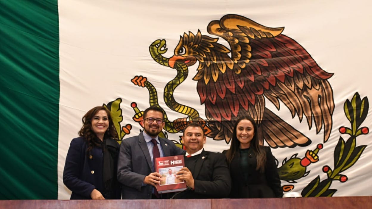 Entrega Diputado Héctor Menchaca, Primero Informe de Actividades Legislativas