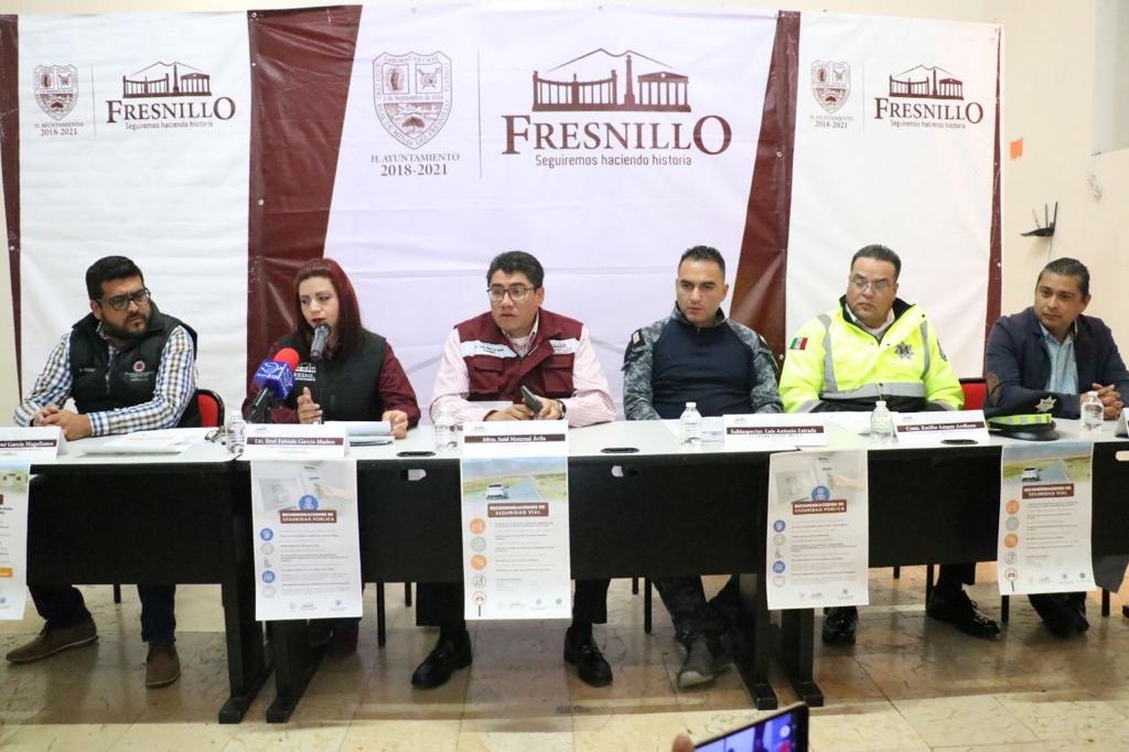 ANUNCIAN EN CONFERENCIA DE PRENSA LA CAMPAÑA NAVIDEÑA DE SEGURIDAD