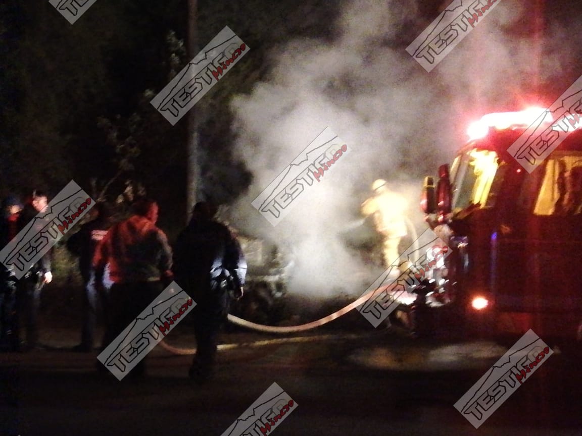 VUELCA, SE INCENDIA Y MUERE