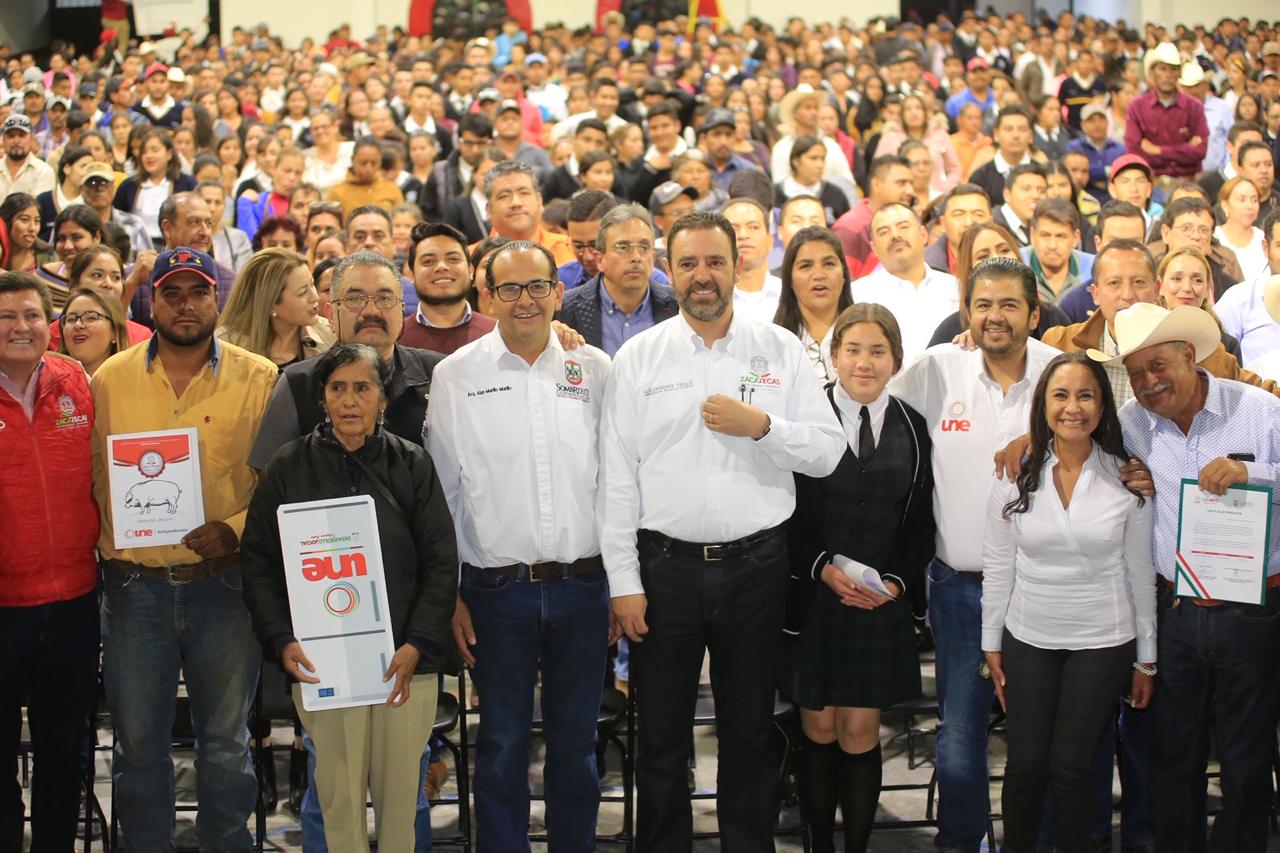 TRABAJEMOS UNIDOS POR UN MEJOR SOMBRERETE, EXHORTA TELLO