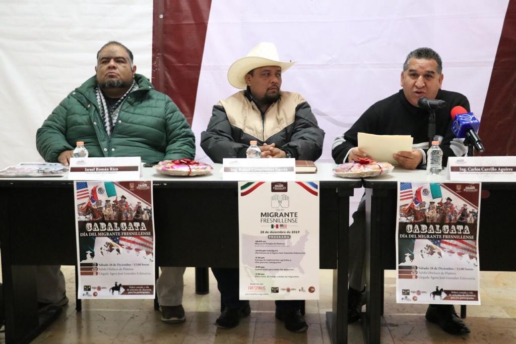 PRESENTAN EL PROGRAMA DEL DÍA DEL MIGRANTE FRESNILLENSE