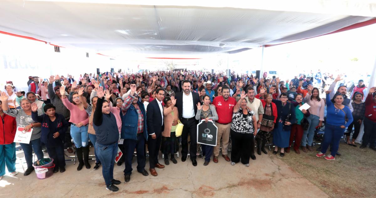 CANALIZA ALEJANDRO TELLO APOYOS DE LA ESTRATEGIA UNE A MÁS DE 1 MIL 500 GUADALUPENSES