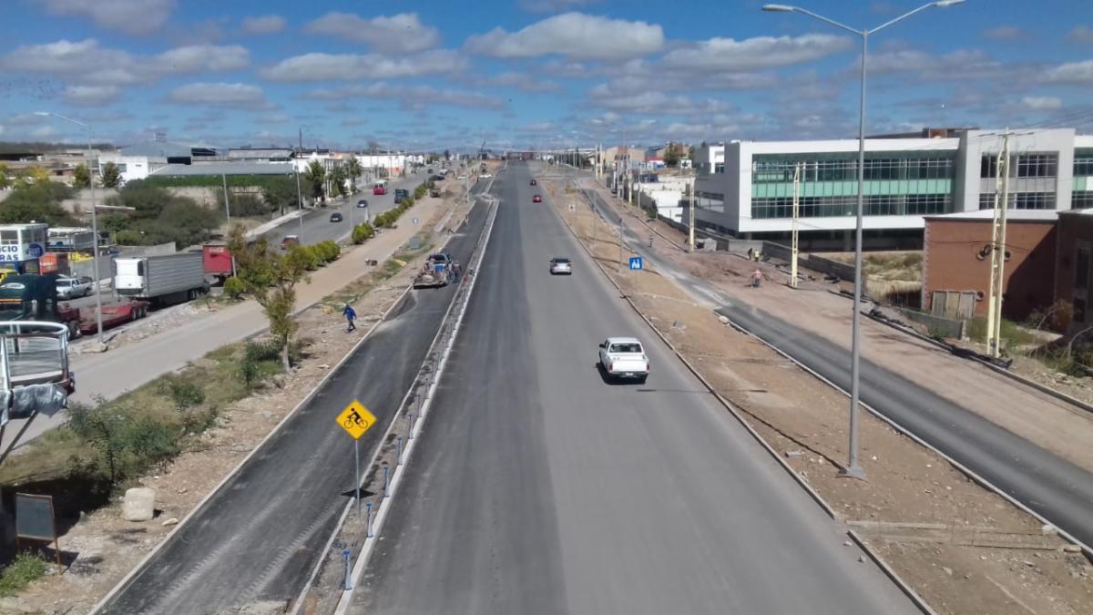 MODERNIZACIÓN DE VIALIDAD PLATEROS CON 85 % DE AVANCE