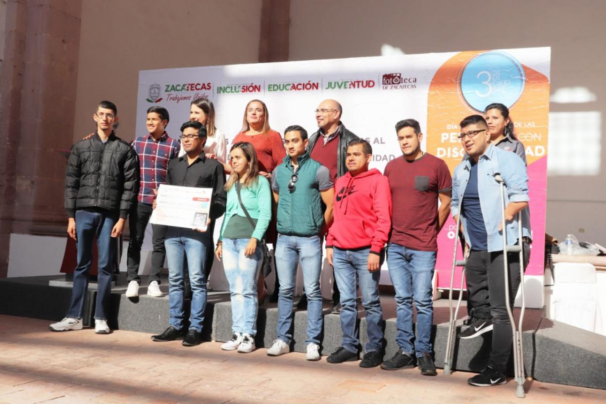 PREMIA GOBIERNO ESTATAL A GANADORES DE CONCURSOS QUE PROMUEVEN LA INCLUSIÓN DE LAS PERSONAS CON DISCAPACIDAD