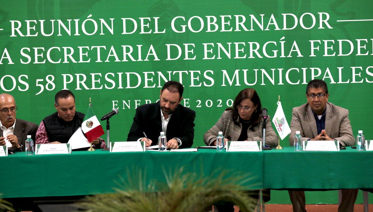 PACTAN ROCÍO NAHLE Y ALEJANDRO TELLO DESARROLLO DE ENERGÍA EN ZACATECAS