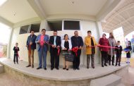 EL ALCALDE SAÚL MONREAL INAUGURA MODULOS SANITARIOS EN LA PRIMARIA FRANCISCO GARCÍA SALINAS