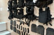 POLICÍA ESTATAL DETUVO EN OJOCALIENTE A SIETE PERSONAS Y ASEGURÓ ARMAMENTO Y EQUIPO TÁCTICO