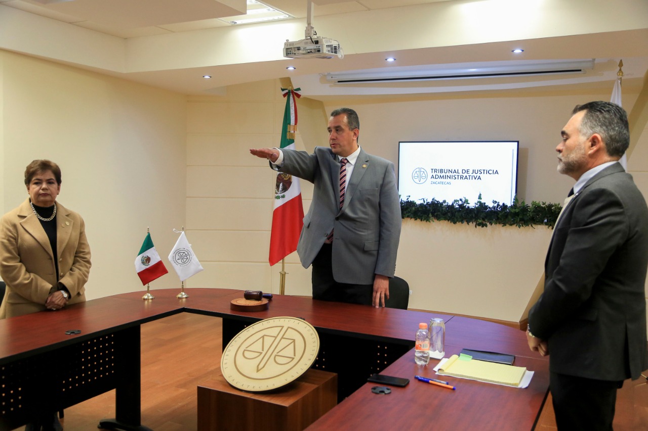 Asume Uriel Márquez Presidencia del Tribunal de Justicia Administrativa de Zacatecas