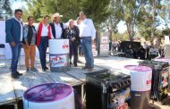 HOGARES DEL SUR DEL ESTADO RECIBEN APOYOS DE UNE